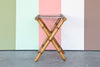 Faux Bamboo Luggage Rack