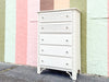 Palm Beach Style Faux Bamboo Tall Chest