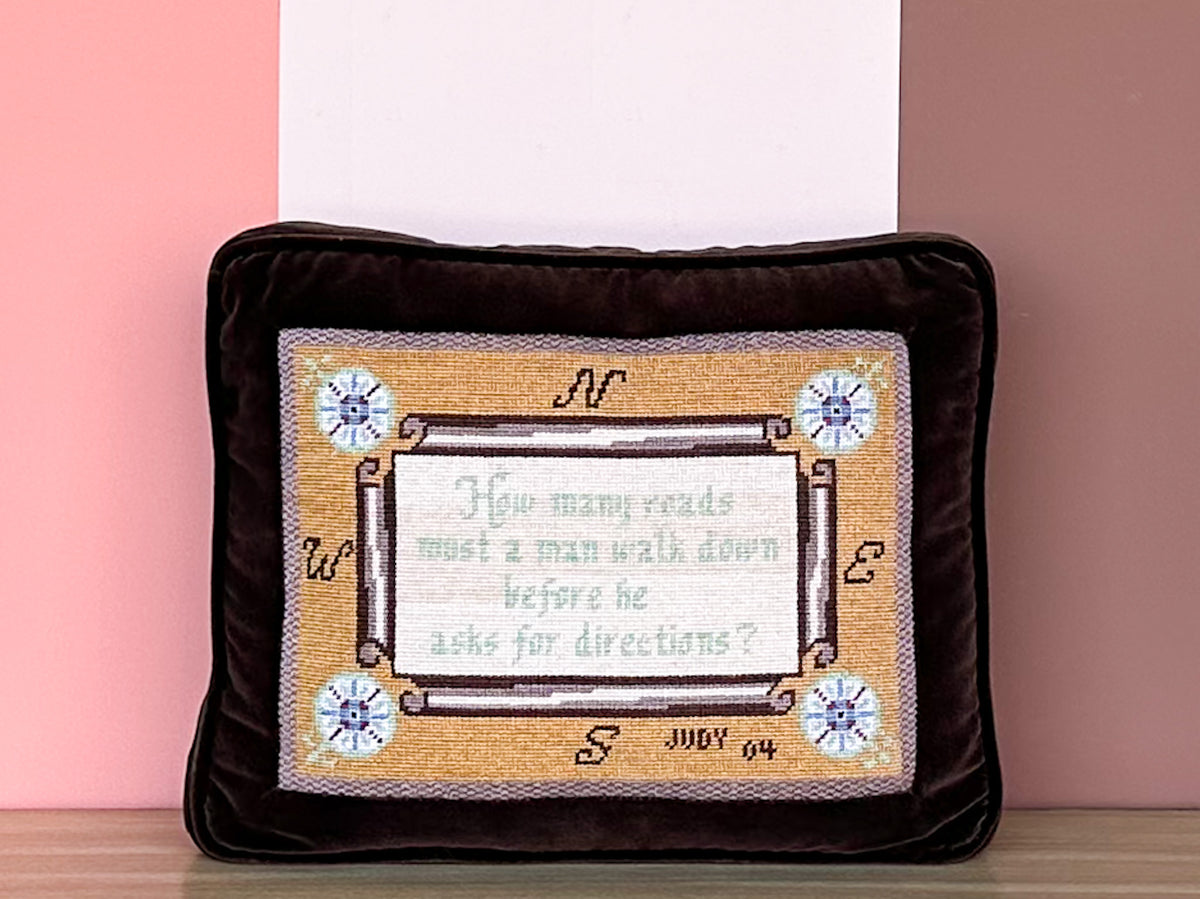 How Many Roads Needlepoint