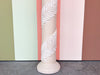 Plaster Palm Frond Floor Lamp