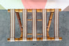 Faux Bamboo Luggage Rack