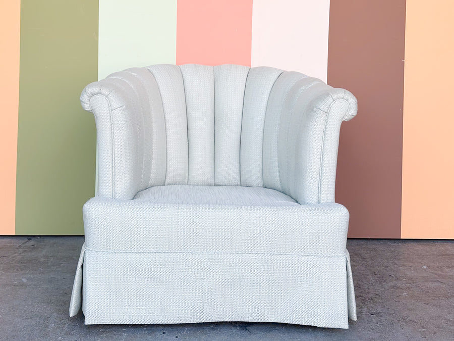 Sweet Shell Back Upholstered Chair