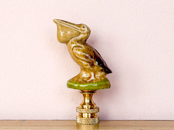 Wade Whimsies Finial — Pelican
