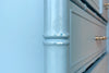 Painted Thomasville Faux Bamboo Tall Chest