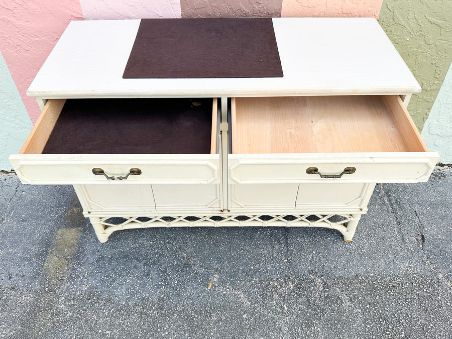 Ficks Reed Rattan Server