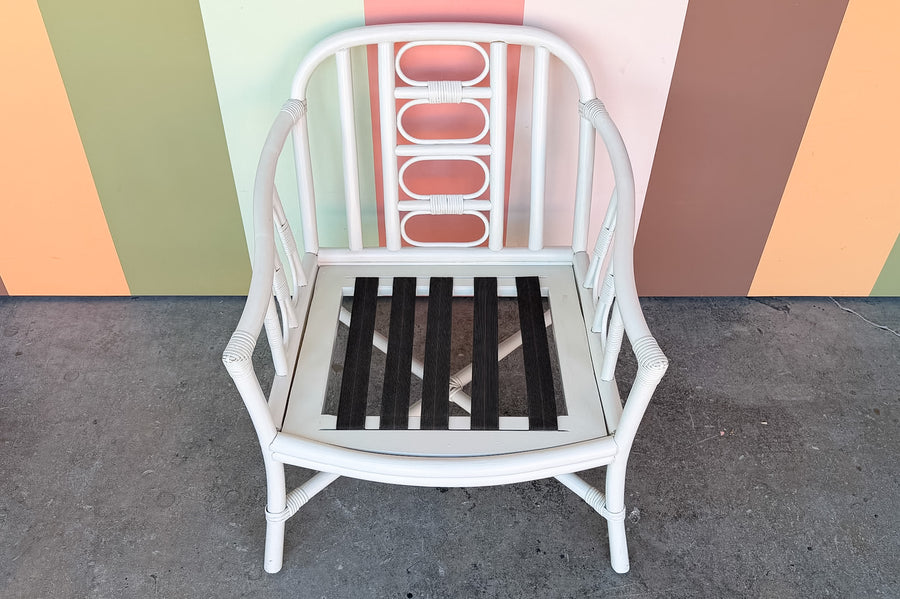 Ficks Reed Rattan Lounge Chair