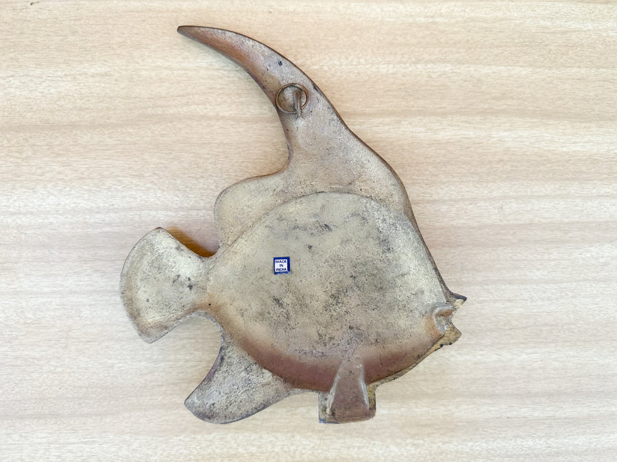Set of Six Brass Angelfish