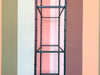 Faux Bamboo Metal Etagere