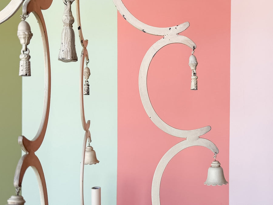 Regency Chic Tassel Chandelier
