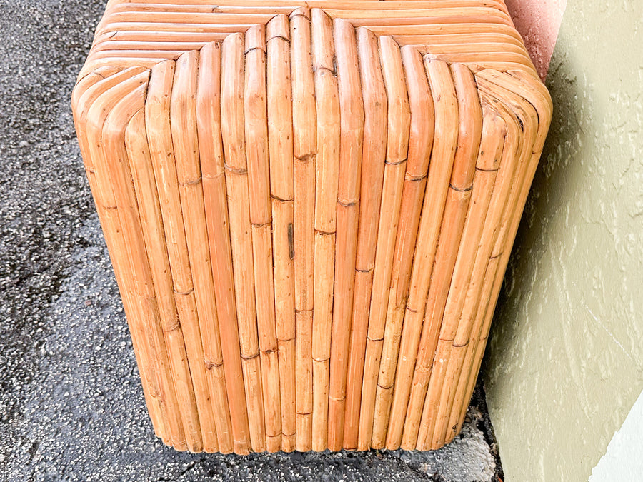 Coastal Chic Bamboo Nightstand