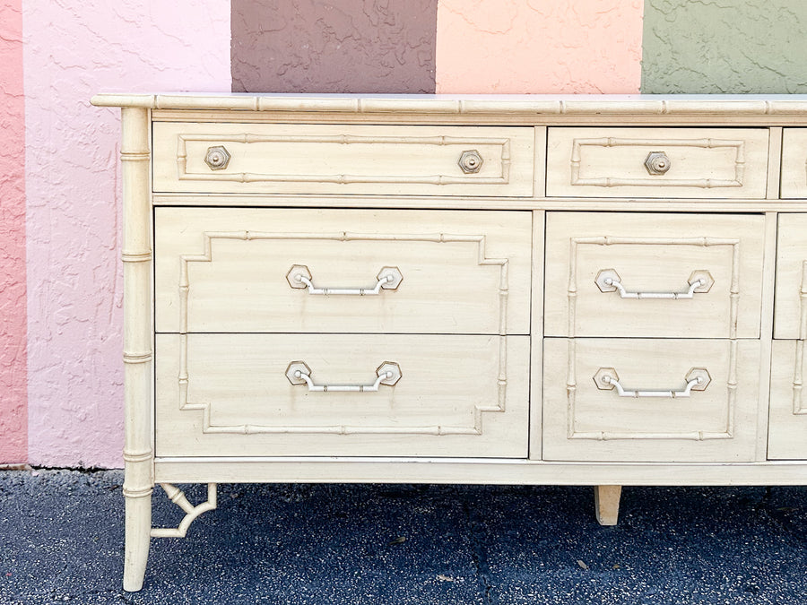 Thomasville Faux Bamboo Dresser