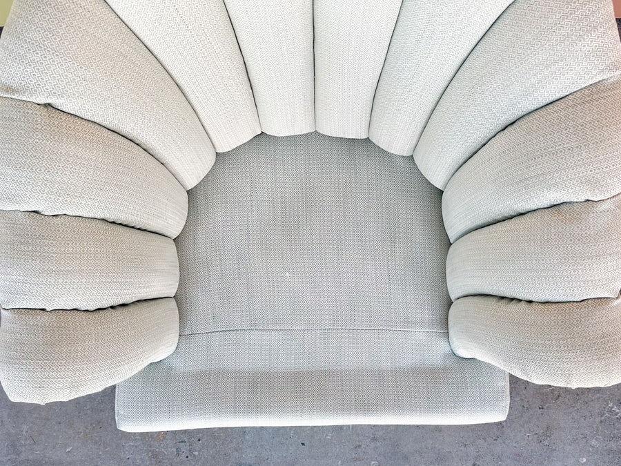 Sweet Shell Back Upholstered Chair