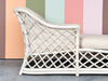 Ficks Reed Lattice Rattan Chaise