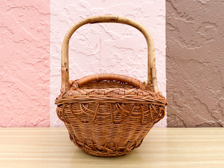 Rattan Easter Basket