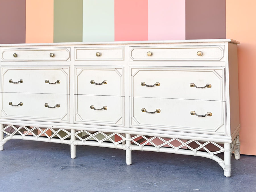 Ficks Reed Rattan Dresser
