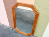 Natural Faux Bamboo Mirror