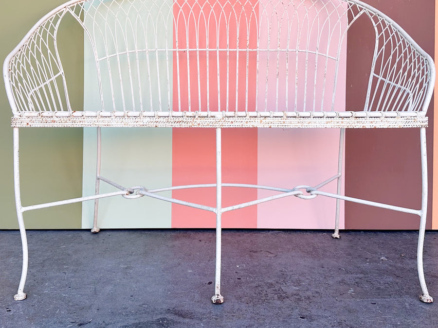 Sweet Wrought Iron Bench
