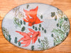 Koi Fish Needlepoint Tray