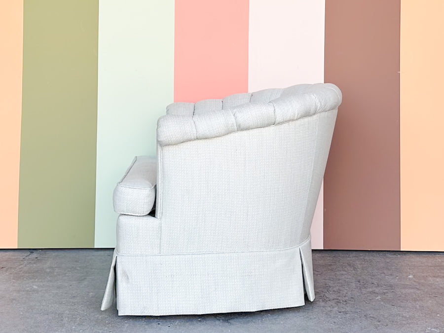 Sweet Shell Back Upholstered Chair