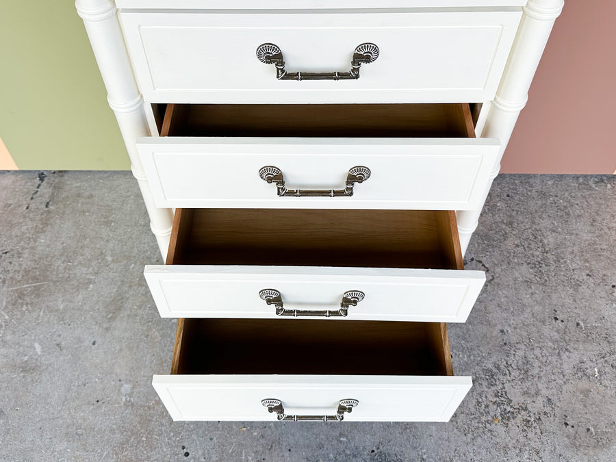 Faux Bamboo Lingerie Chest