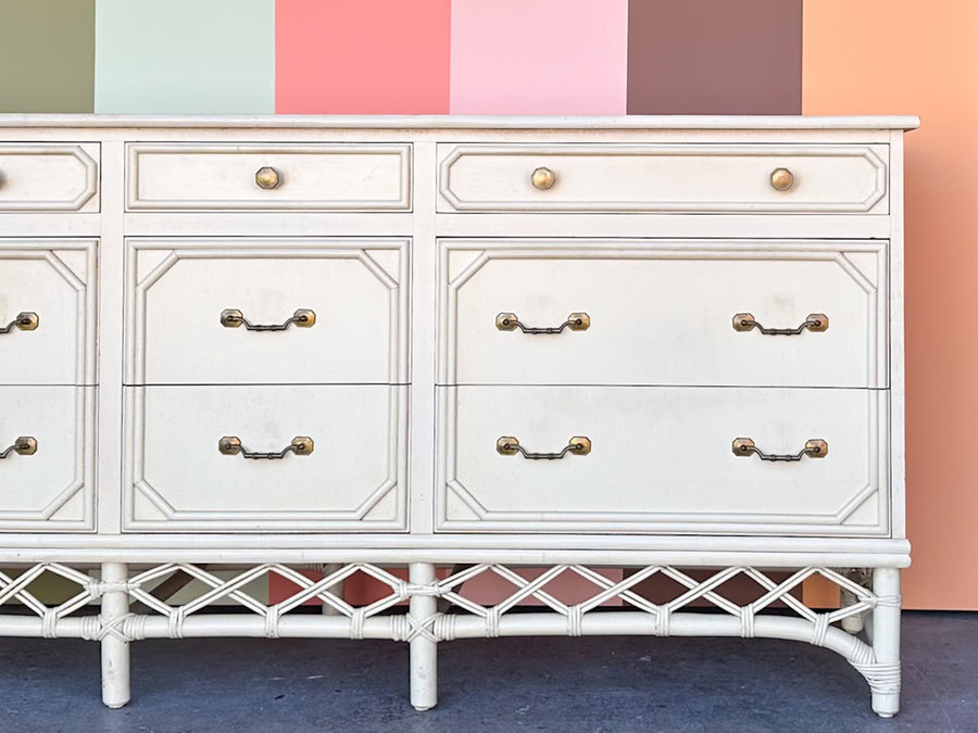 Ficks Reed Rattan Dresser
