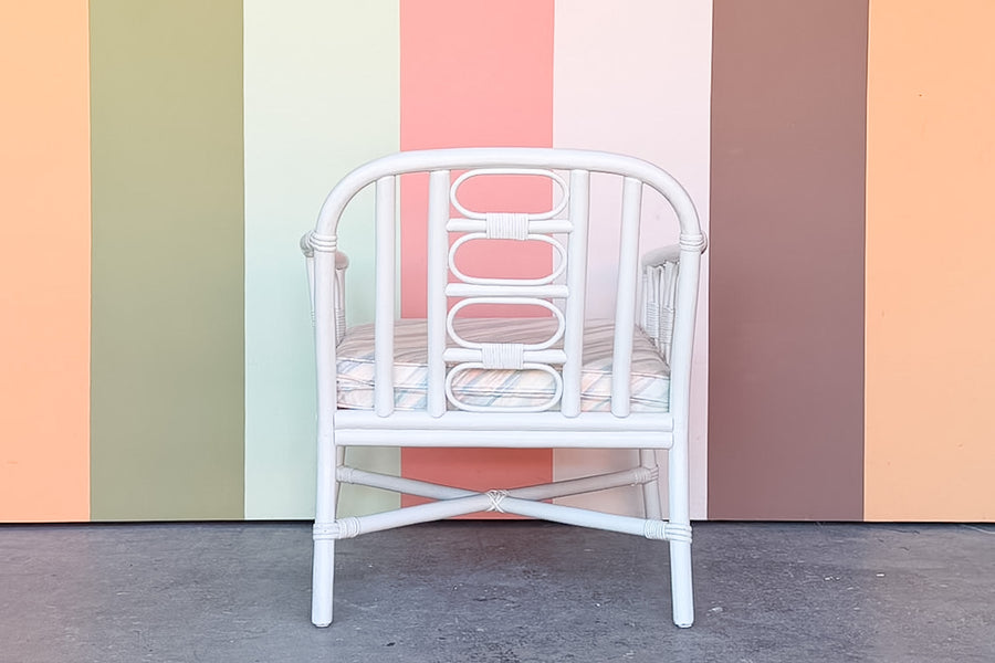 Ficks Reed Rattan Lounge Chair