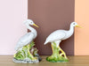 Pair of Old Florida Ceramic Egrets