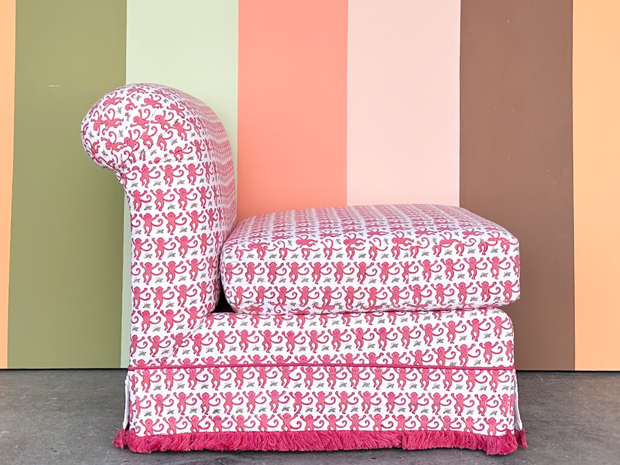 Roller Rabbit Upholstered Slipper Chair