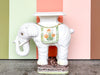 Palm Beach Chic Elephant Garden Seat