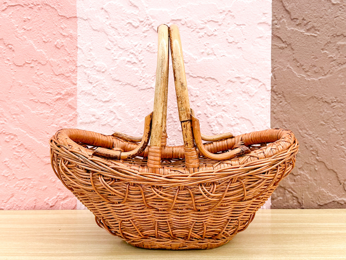 Rattan Easter Basket