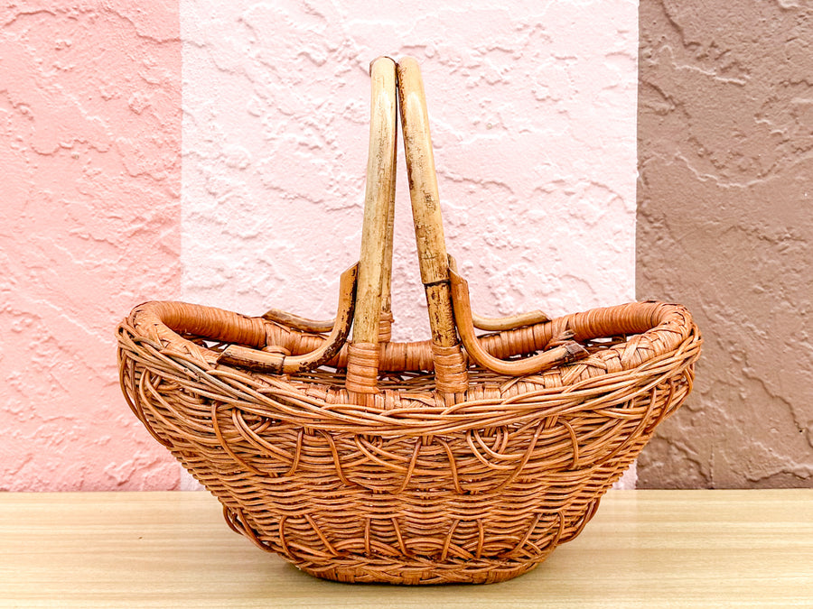 Rattan Easter Basket