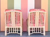 Pair of Coastal Rattan Lounge Chairs
