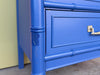 Painted Henry Link Faux Bamboo Desk