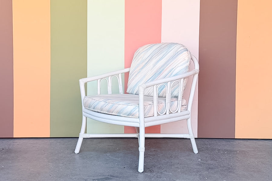 Ficks Reed Rattan Lounge Chair