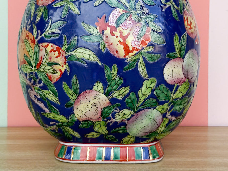 Colorful Chinoiserie Vase