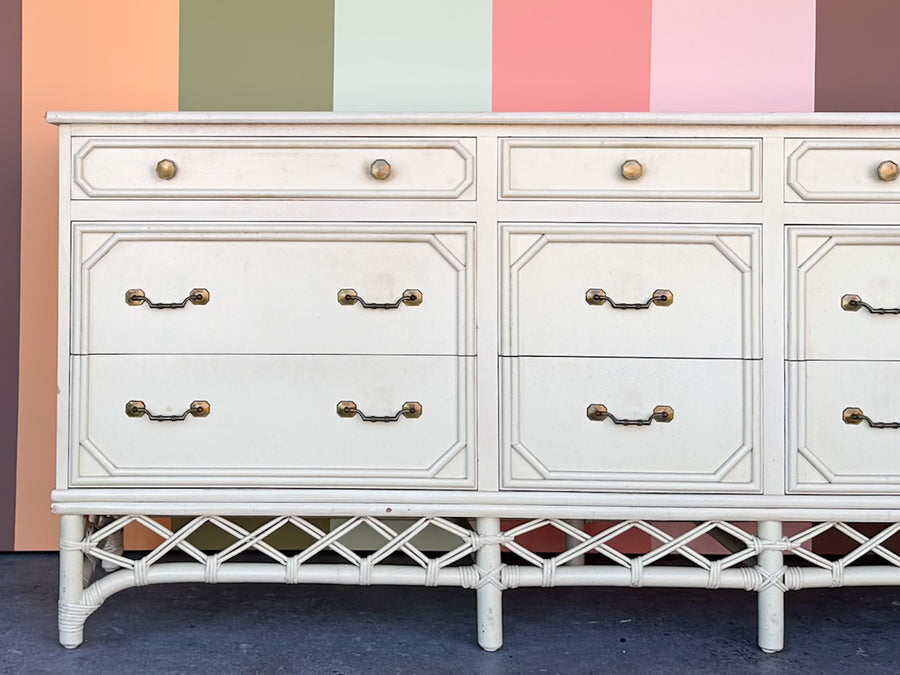 Ficks Reed Rattan Dresser