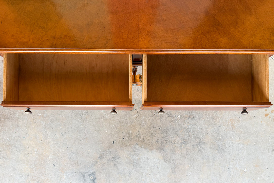 Handsome Faux Bamboo Console