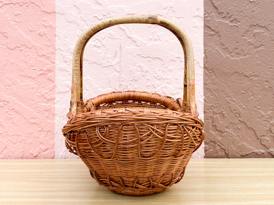 Rattan Easter Basket