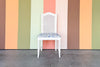 Faux Bamboo and Cane Side Chair