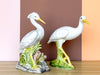 Pair of Old Florida Ceramic Egrets