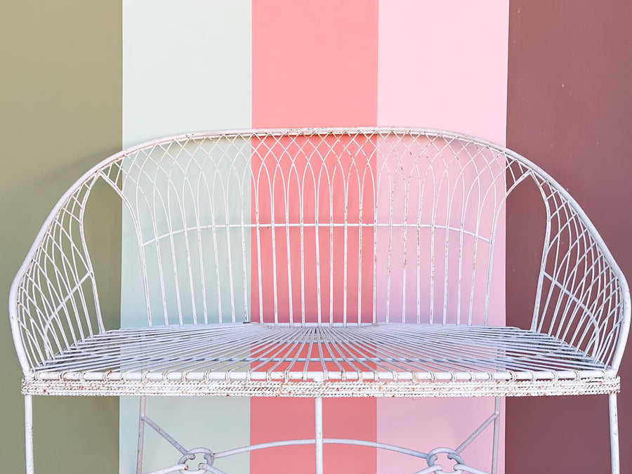 Sweet Wrought Iron Bench