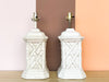 Pair of Faux Bamboo Lamps