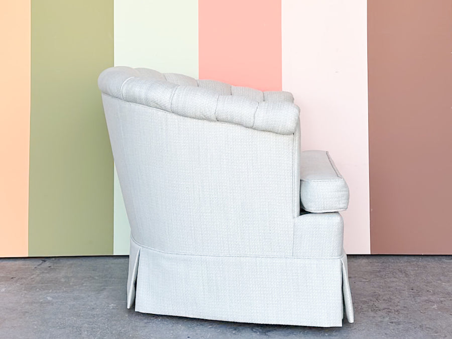 Sweet Shell Back Upholstered Chair
