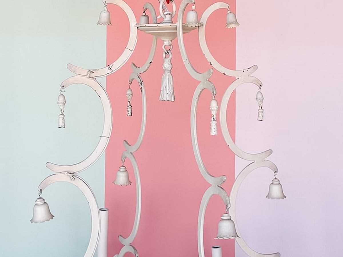 Regency Chic Tassel Chandelier