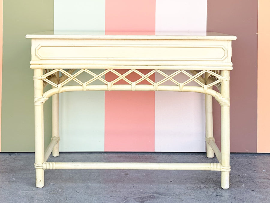 Ficks Reed Rattan Desk