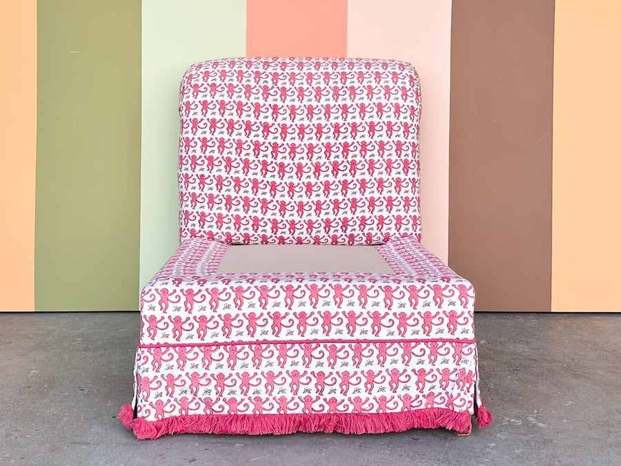 Roller Rabbit Upholstered Slipper Chair