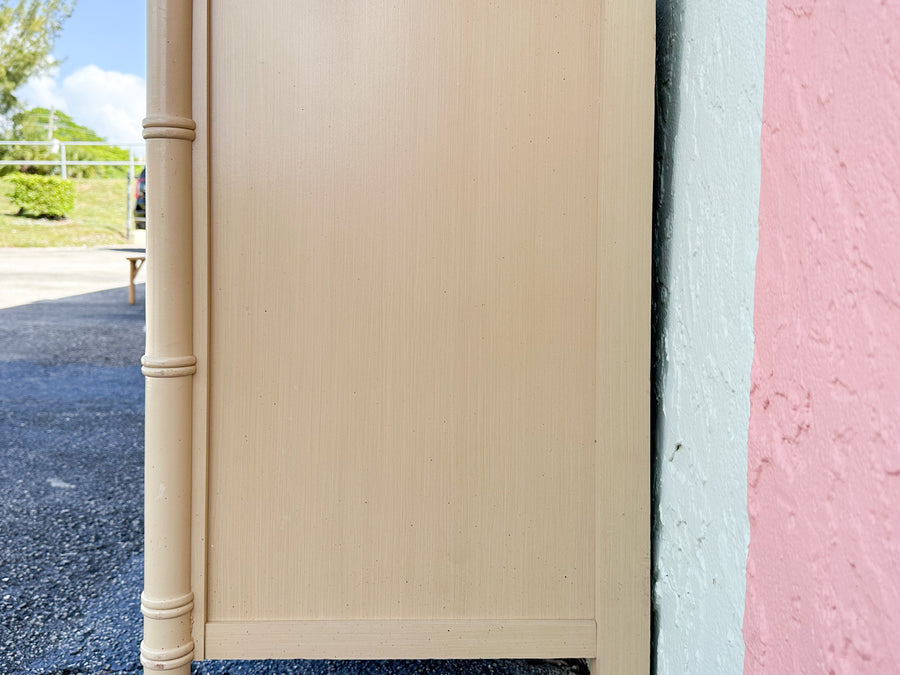 Palm Beach Style Faux Bamboo Dresser