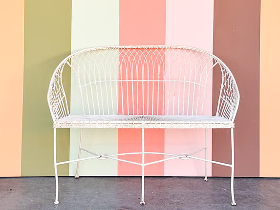 Sweet Wrought Iron Bench