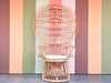 Fiddlehead Natural Rattan Peacock Chair