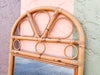 Old Florida Rattan Mirror